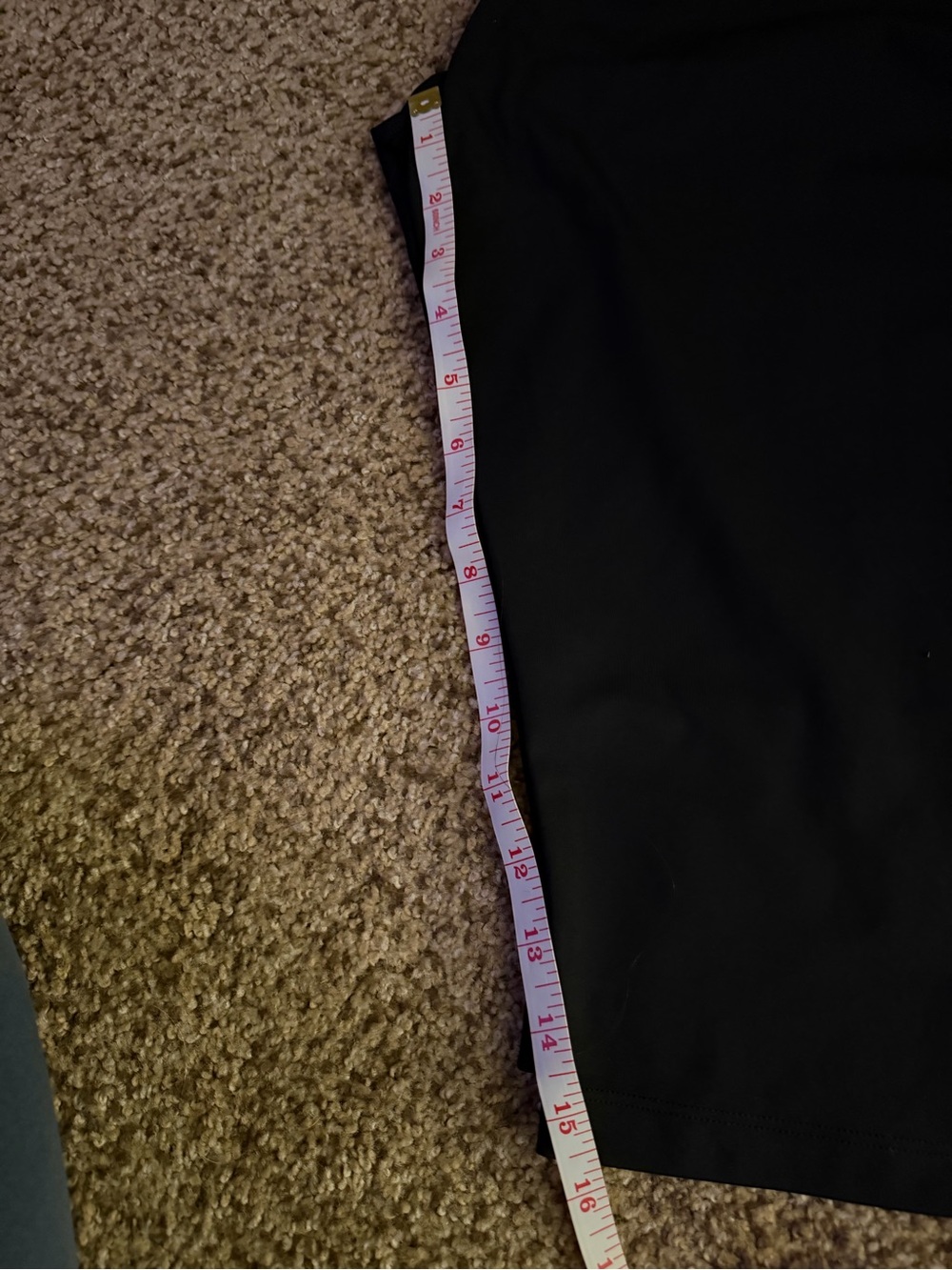 Nike Black Women’s Dri-Fit High Waisted Capri Leggings Sz M Run Sporting Casual - Picture 7 of 10